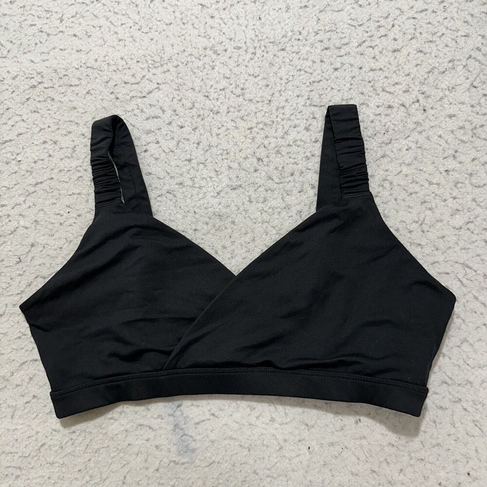 Fabletics Women's Medium Cross Front Wireless Spo… - image 2